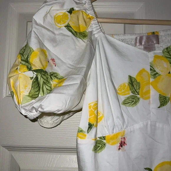 Rachel Parcell lemon print dress. - Picture 3 of 6
